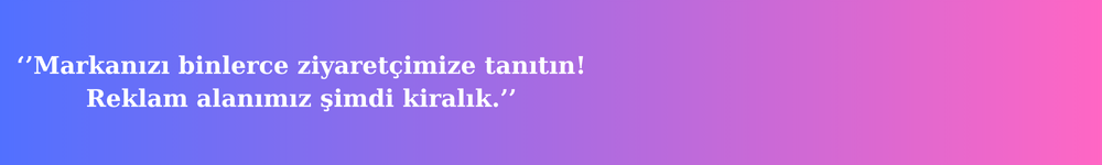 Reklam Alanı